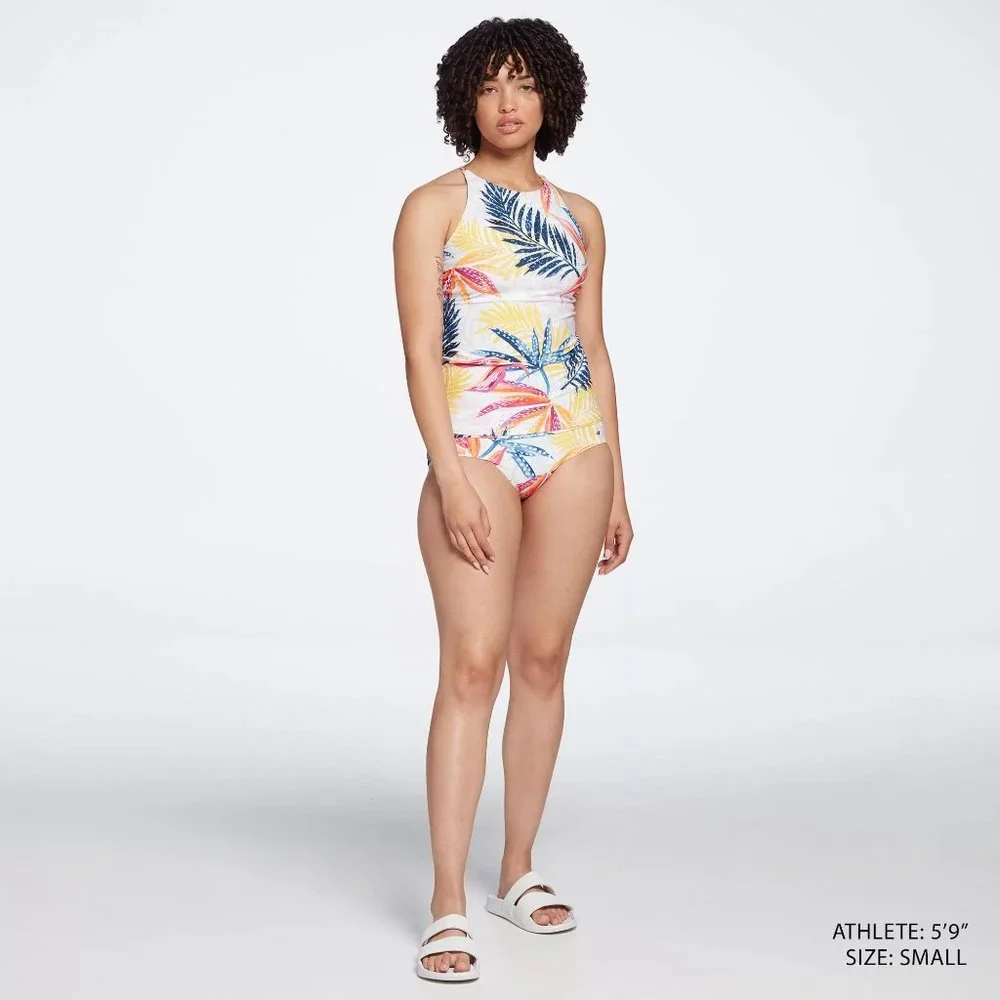 NWT CALIA Women's High Neck Tankini Top - Picture 4 of 5